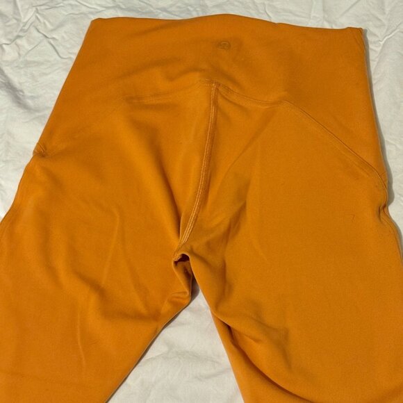 NWOT Lululemon InStill High-Rise Orange Tights 25" SmoothCover™ Yoga Leggings 4 - Picture 11 of 11